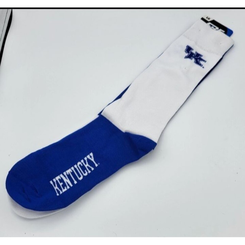Kentucky Wildcats NCAA For Bare Feet (2) Knit Dress & (2) Crew Socks Men's Large - Picture 2 of 10